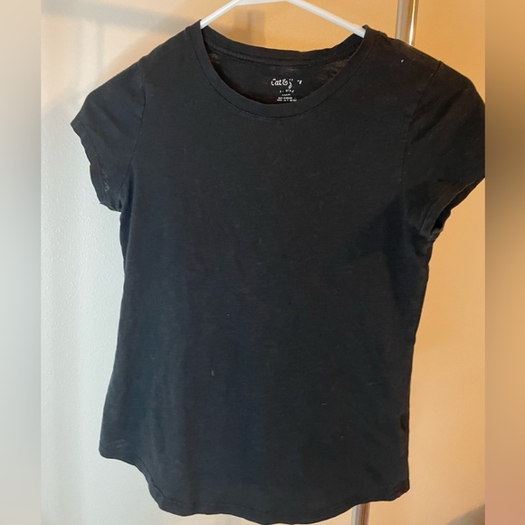 Black Cat &Jack t shirt size Youth Large - Picture 1 of 1